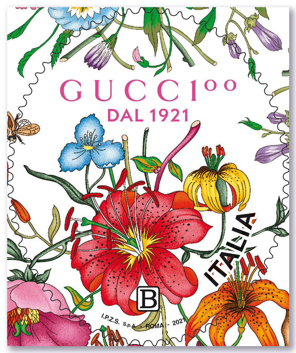 準備集郵！Gucci慶祝100周年推出Flora紀念郵票 ，€1.1 買到Gucci，會成為你第一件Gucci 單品嗎？