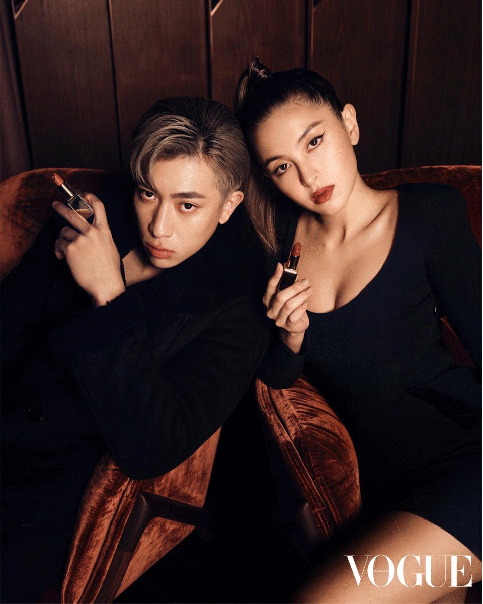 新生代Tyson Yoshi、Hilary Fan示範秋冬裸棕誘惑 TOM FORD Most Wanted Nude Lip至愛絕色系列