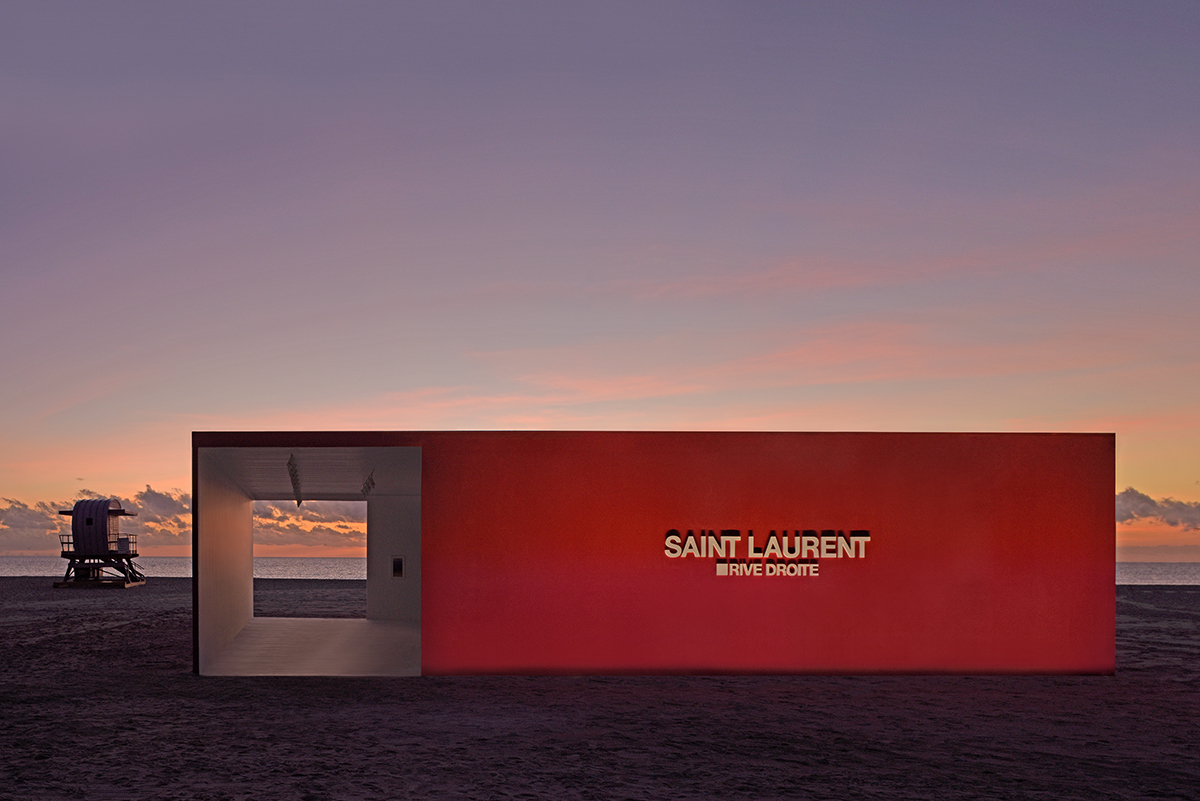 Saint Laurent 在 Art Basel Miami Beach 藝術展設置限時畫廊！與日本藝術家 Sho Shibuya 合作展示日出之美