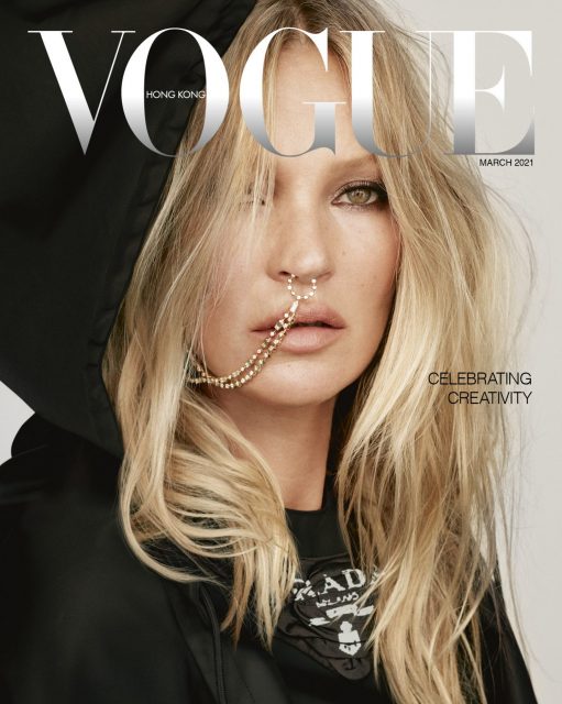 無人打破她 43 次登上《VOGUE》英國版的紀錄!一起回看傳奇超模 Kate Moss 歷年最經典的《VOGUE》封面