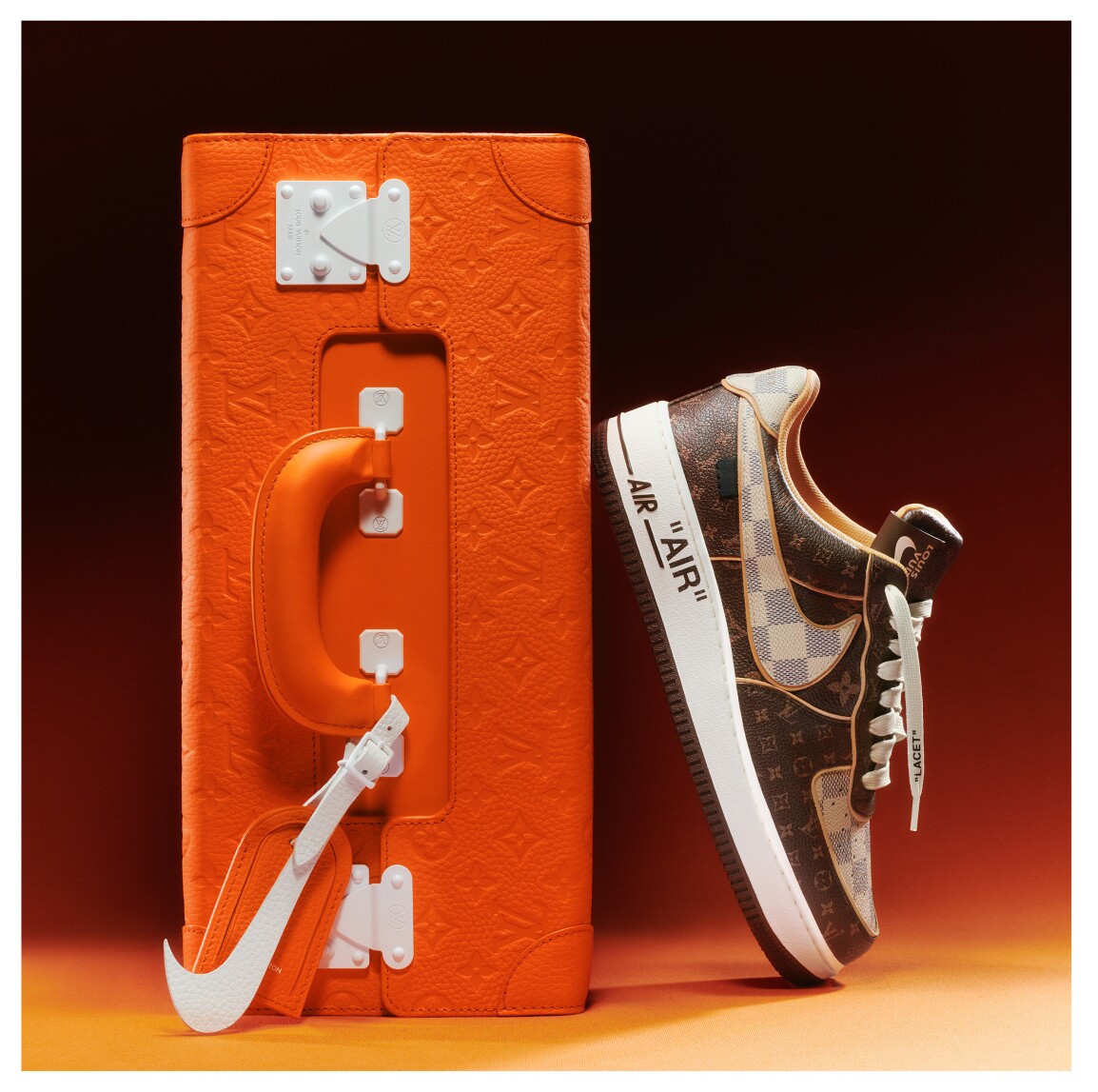 Virgil Abloh 生前重磅級聯乘 Louis Vuitton x Nike “Air Force 1” ，聯手蘇富比拍賣行拍賣限定200對波鞋