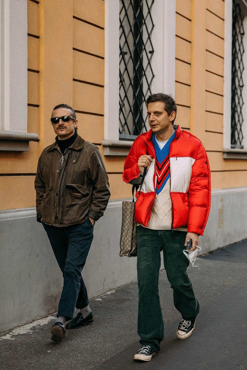 打破正裝想像的多元男士風格｜ 2022 秋冬米蘭男裝週街拍精選（持續更新）