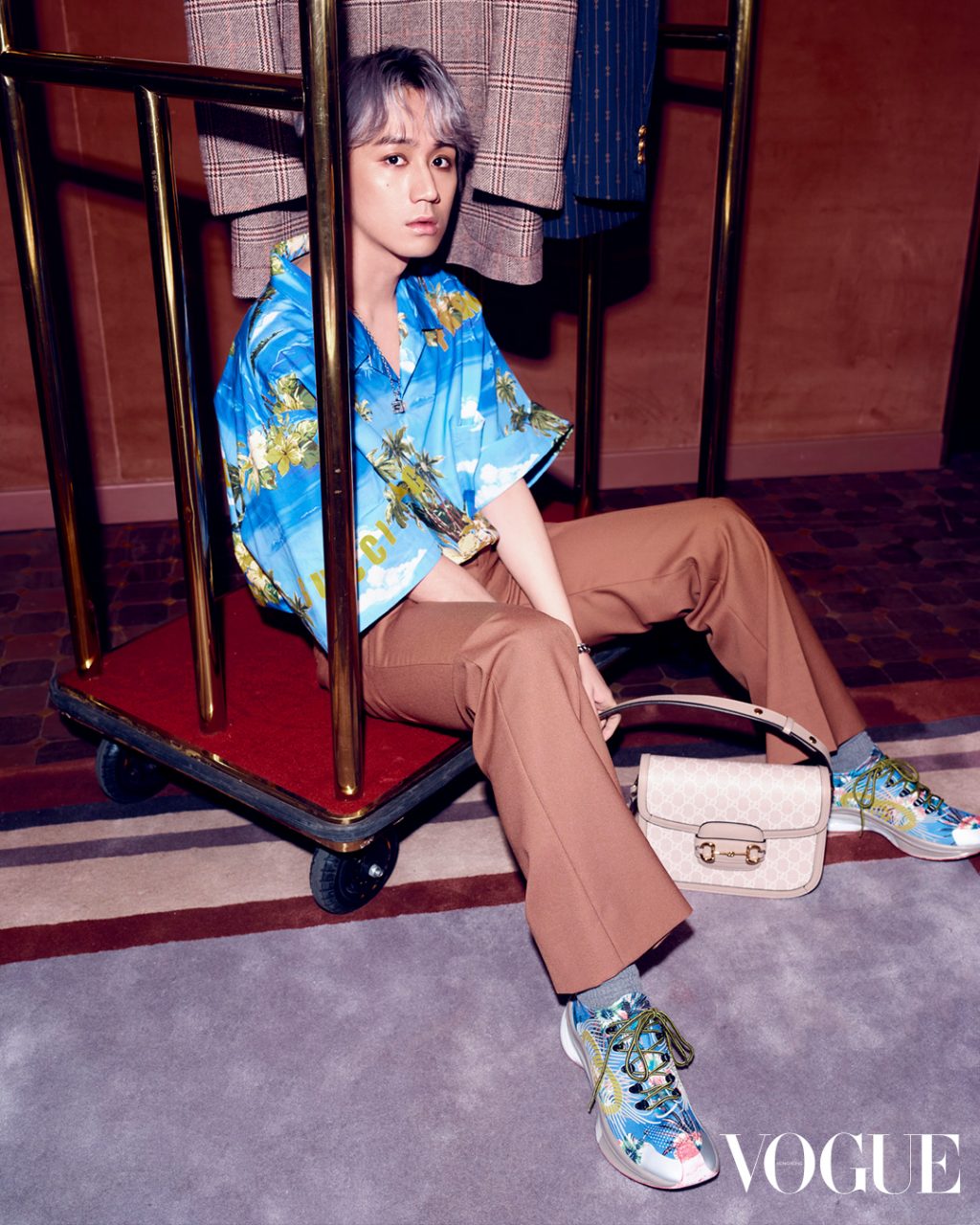 與吳肇軒一同走進 Gucci Love Parade 系列中的夢工場 細談演員的自我修養