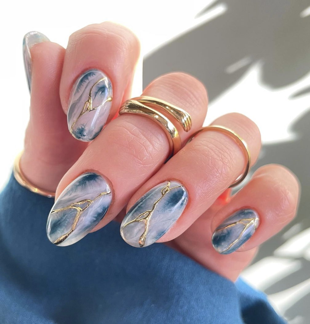 Instagram上大熱：Kintsugi(金繕)由日本流行到外國成最具話題性的美甲