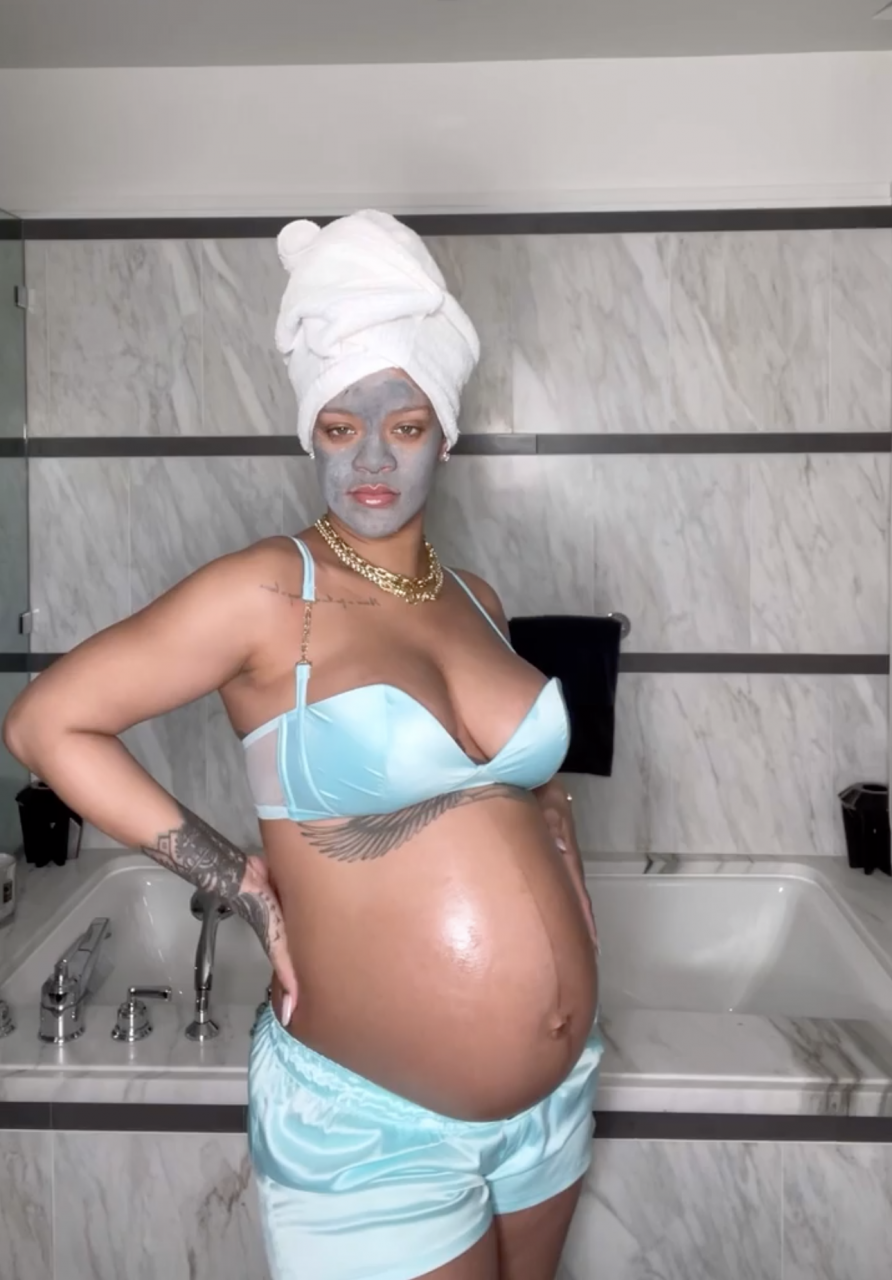 準媽媽必看天后Rihanna的懷孕期美容程序：她使用甚麼來預防妊娠紋？