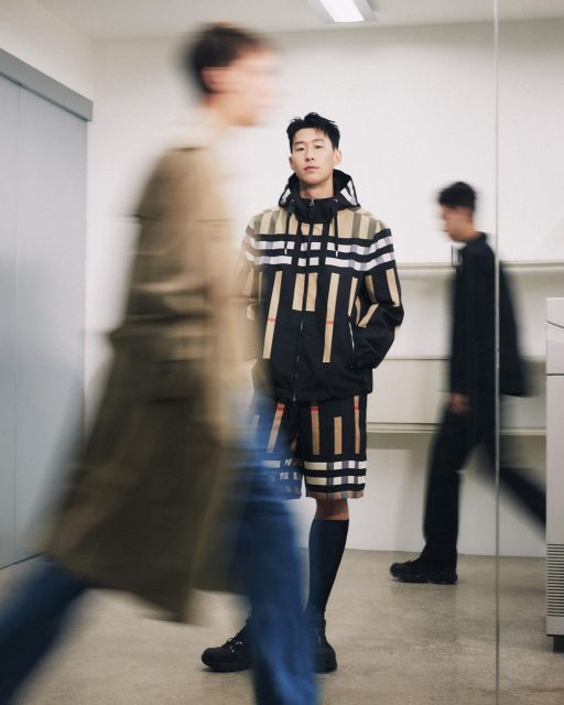 又一運動明星成為時尚寵兒！韓國足球運動員孫興慜Son Heung-min 成為 Burberry 最新品牌大使