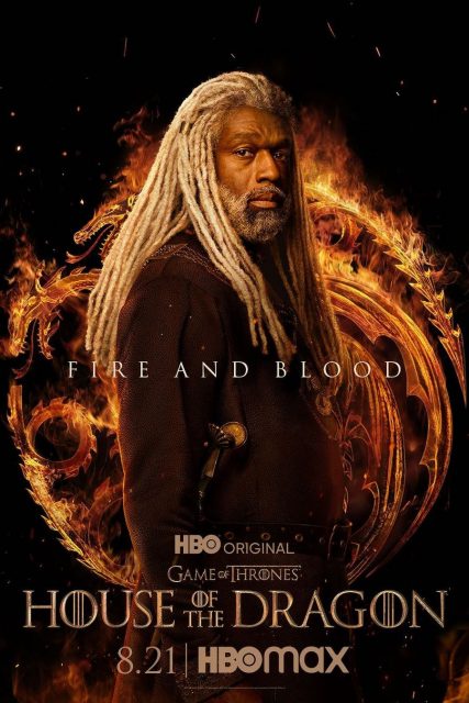 《House of the Dragon 龍之家族》Steve Toussaint霸氣回應「海蛇」黑人選角爭議:「有龍和魔法可以,但有錢的黑人卻不行?」