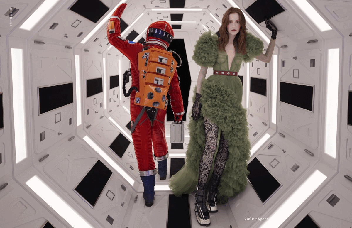 向殿堂級導演 Stanley Kubrick 致敬！Gucci 全新「Exquisite」廣告企劃重現多個經典電影畫面