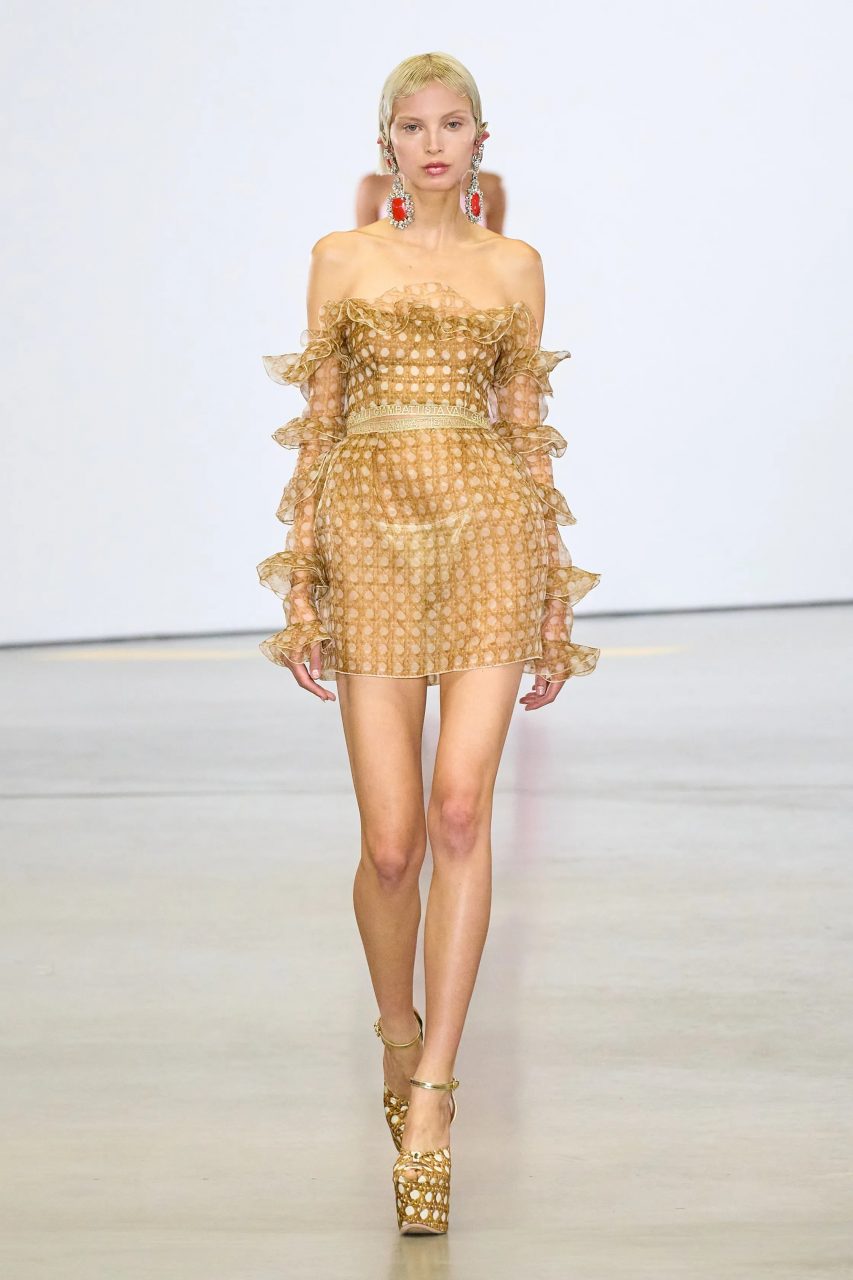 Giambattista Valli 從生活中收集情感，重新演繹浪漫主義｜Spring/ Summer 2023