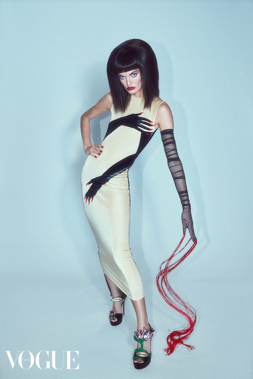 2022秋冬時尚趨勢：「錯視印花」大熱！從 Jean Paul Gaultier 的人體印花到 Loewe 的超現實藝術印花設計