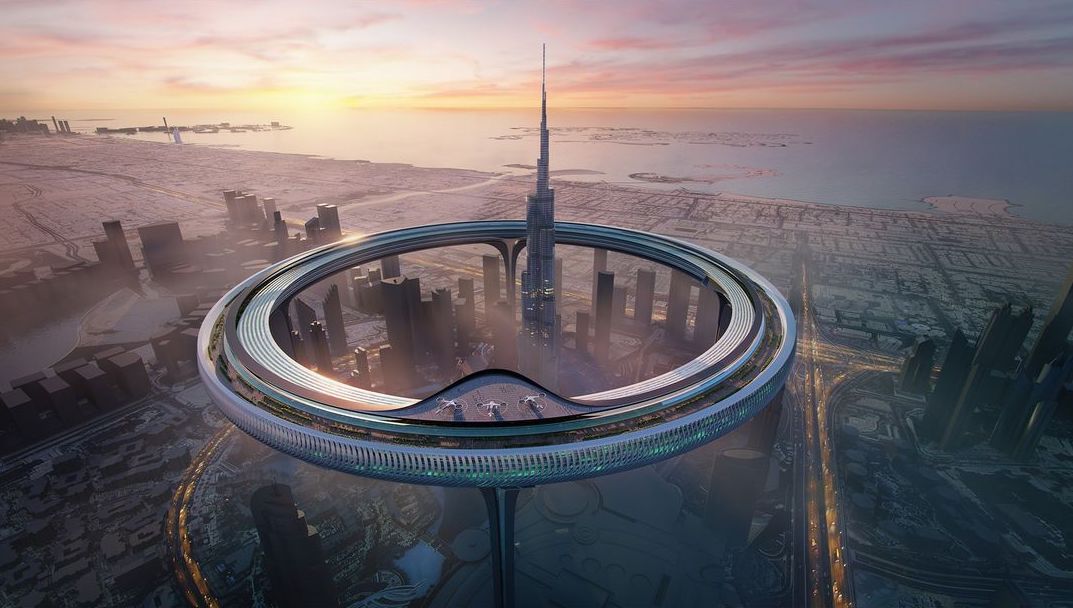 #SustainabilityInVogue 杜拜摩天大樓猶如置身科幻片！更推動環形建築增建計畫「Downtown Circle」