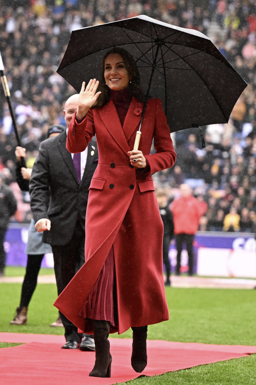 Kate Middleton 凱特王妃身體力行支持可持續時尚，再度穿上 Gabriela Hearst 優雅示人！
