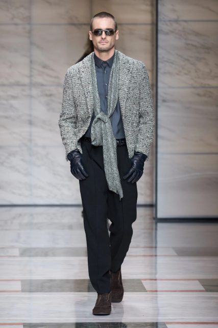 Giorgio Armani 在「流量時代」堅守精緻奢華,延續昔日米蘭的優雅精神|Fall 2023 Menswear