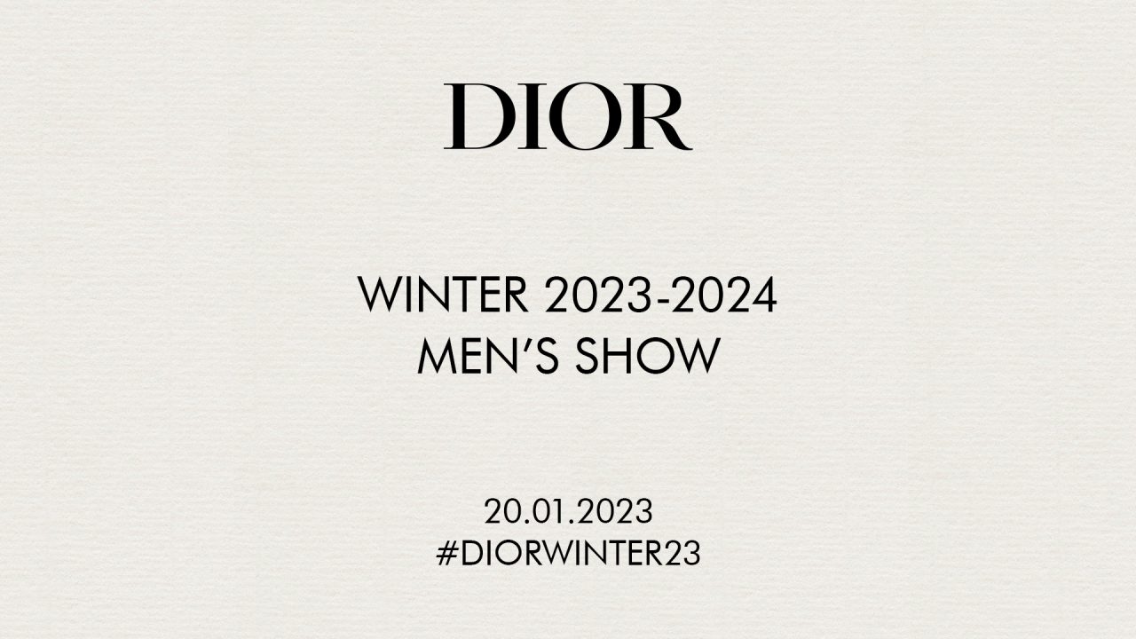 現場直播：Dior Men’s Fall/Winter 2023