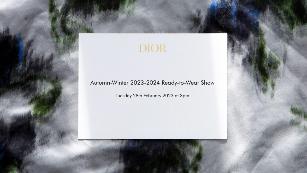 現場直播：Dior｜Fall / Winter 2023