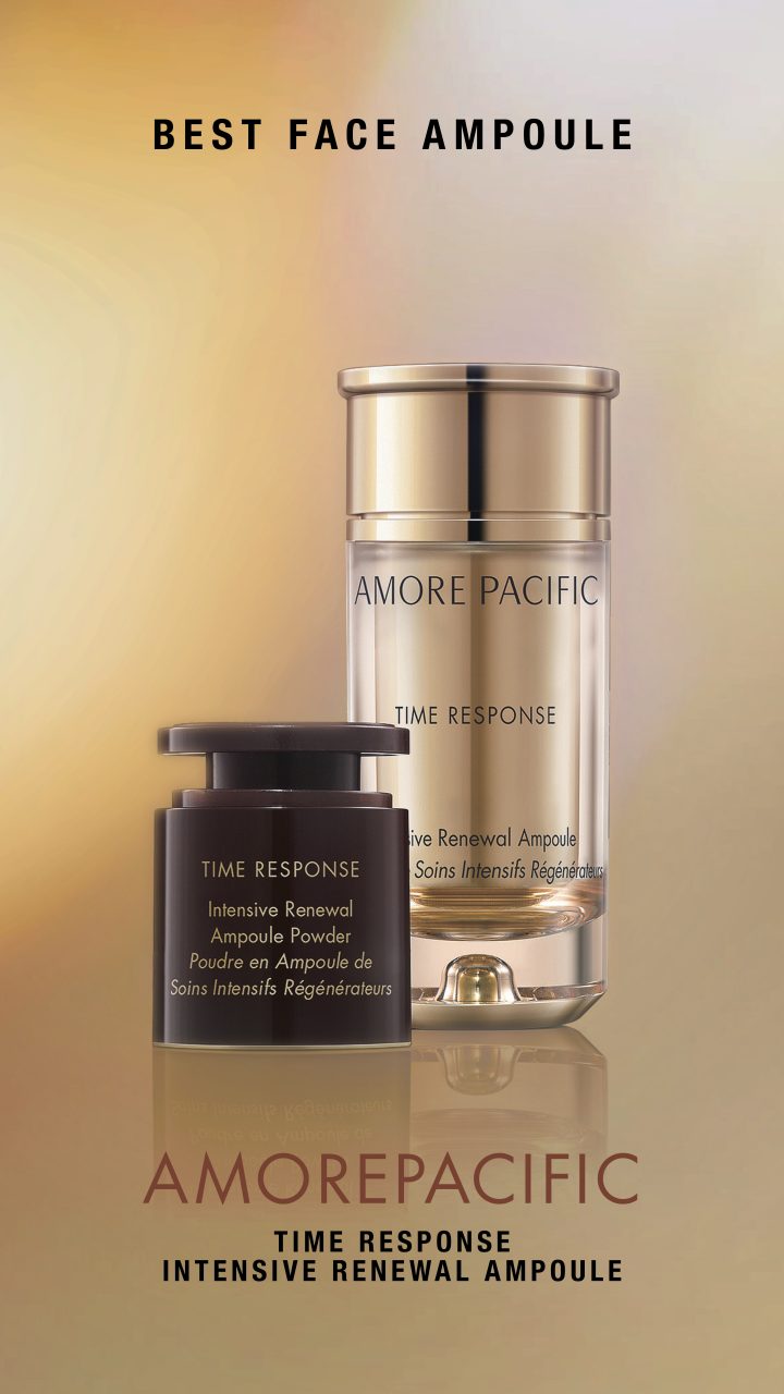 Best Face Ampoule：由 AMOREPACIFIC 以獨家成分打造最佳的安瓶蟬聯獎項