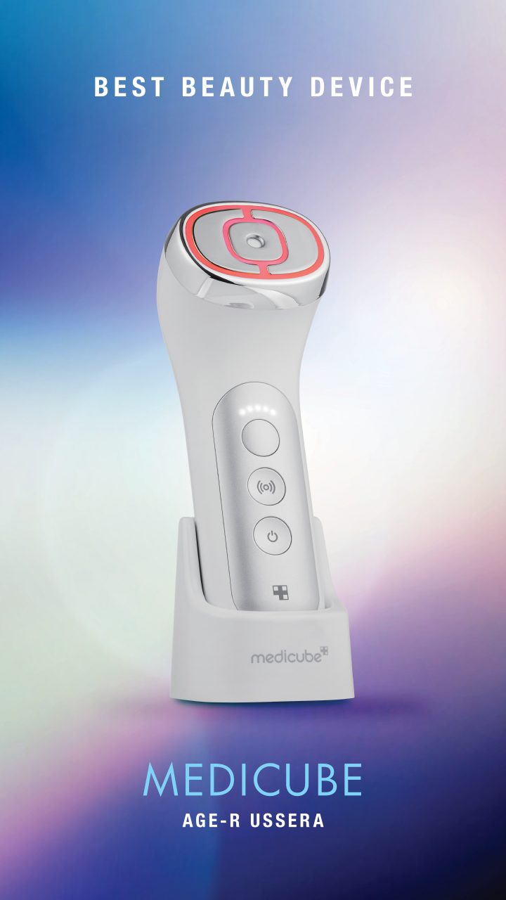 Best Beauty Device：Medicube 美容儀以 RF 射頻和超聲波的雙重能量打造豐盈飽滿肌，安在家中達至美容院級效果