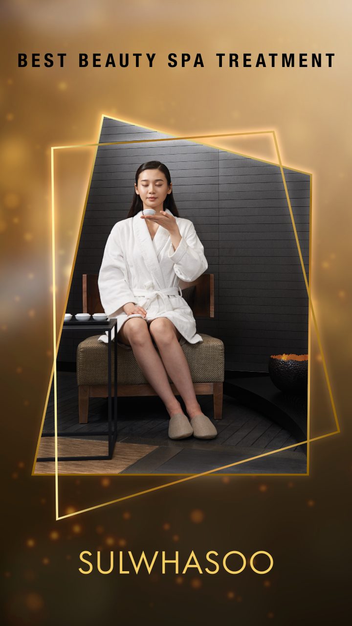 Best Beauty Spa Treatment：Sulwhasoo 以獨創的韓方護膚技術結合韓國養膚智慧，讓你身心放鬆