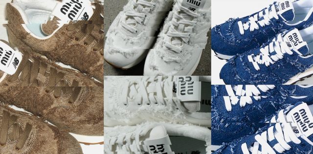 是時候換一雙新鞋!Miu Miu x New Balance 574 新配色即將發售