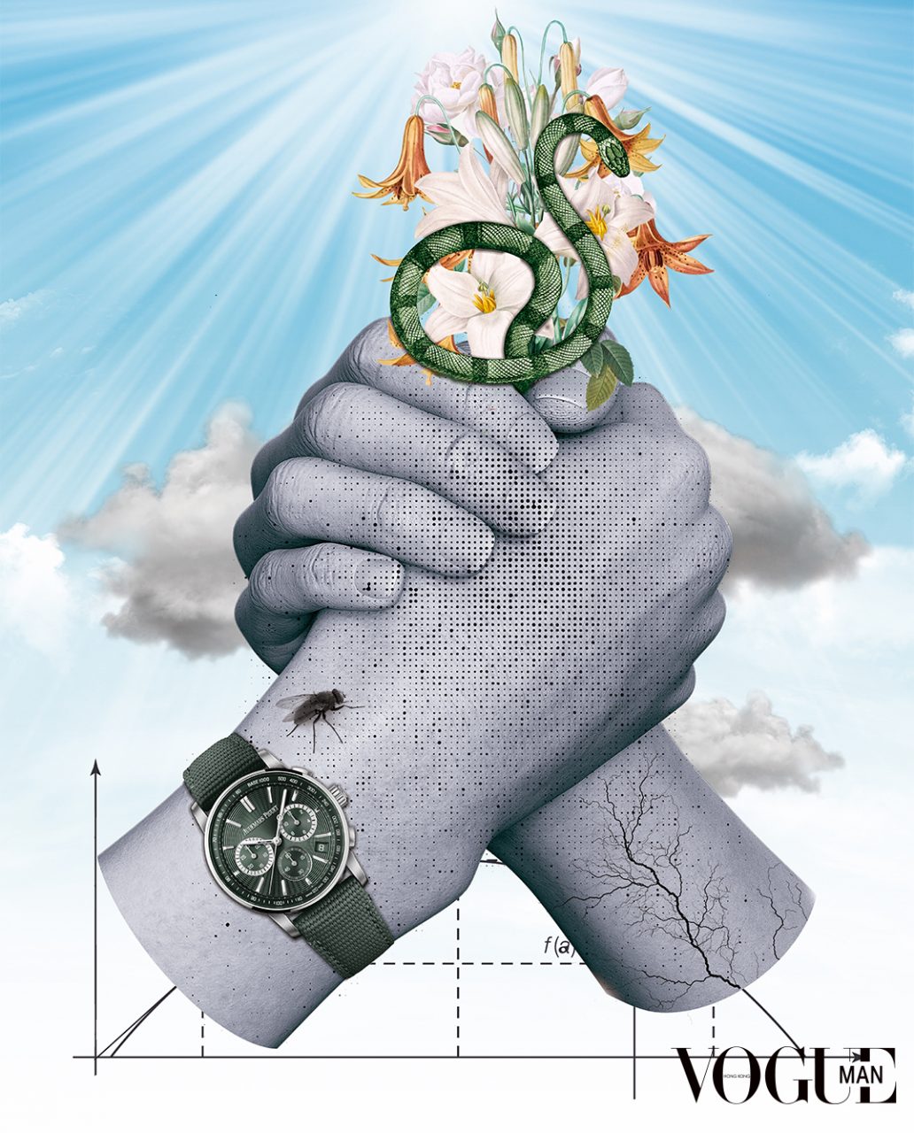 Collage和時間的結合－Oscar Varona以名錶替Dalí再向時間向空間作出敲問