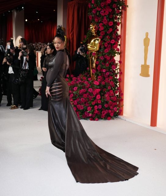 奧斯卡2023|盤點名人紅地毯造型:Rihanna 透視孕婦裝登場,同場還有楊紫瓊以 Dior 高訂晚裝亮相、Cate Blanchett 換上 Louis Vuitton 禮服作戰袍⋯⋯
