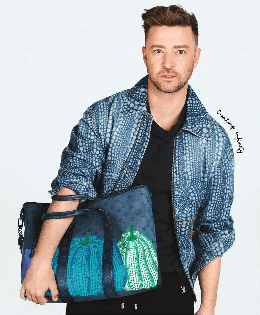 Louis Vuitton x Yayoi Kusama 草間彌生「創意無邊」第二波登場！ Léa Seydoux、Justin Timberlake、鄭浩妍及一眾品牌好友以身化作畫布傾情演繹