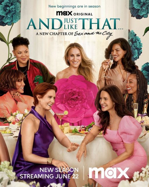 Carrie Bradshaw 時尚回歸!《And Just Like That…》第二季將於6月22日在HBO Max上線!