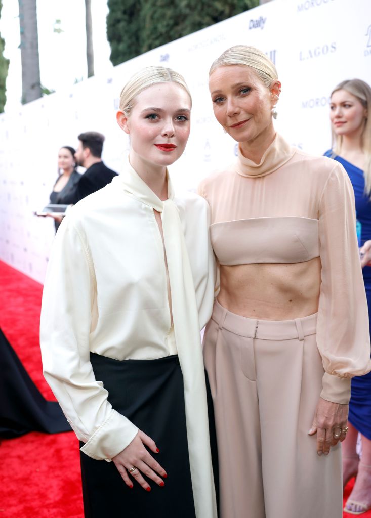 運動時必備的時尚低髮髻！由Gwyneth Paltrow、 Elle Fanning示範如何把”quiet luxury”時尚趨勢融入髮型之中