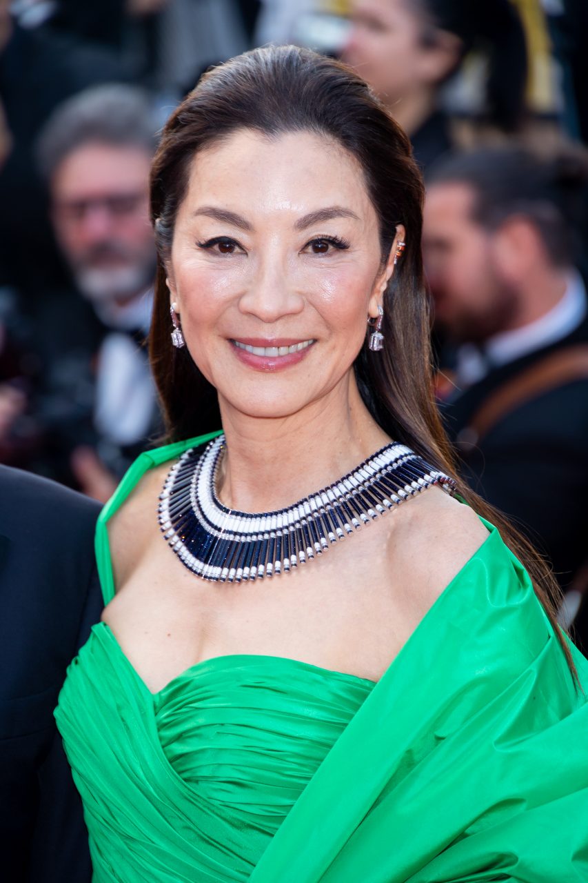 CANNES, FRANCE - MAY 21: Michelle Yeoh attends the "Firebrand (Le Jeu De La Reine)" red carpet during the 76th Cannes Film Festival on May 21, 2023 in Cannes, France. (Photo by Marc Piasecki/FilmMagic)
