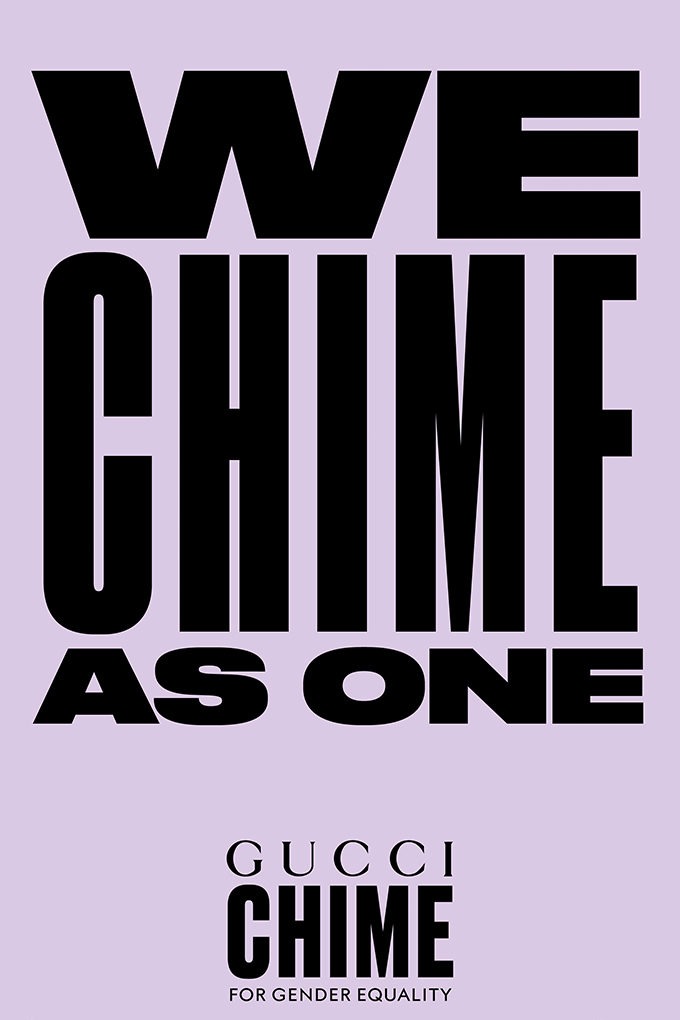 促進全球性別平等！「Gucci Chime」邁入 10周年，找來 Julia Roberts、三吉彩花及 Halle Bailey 分享平權的意義