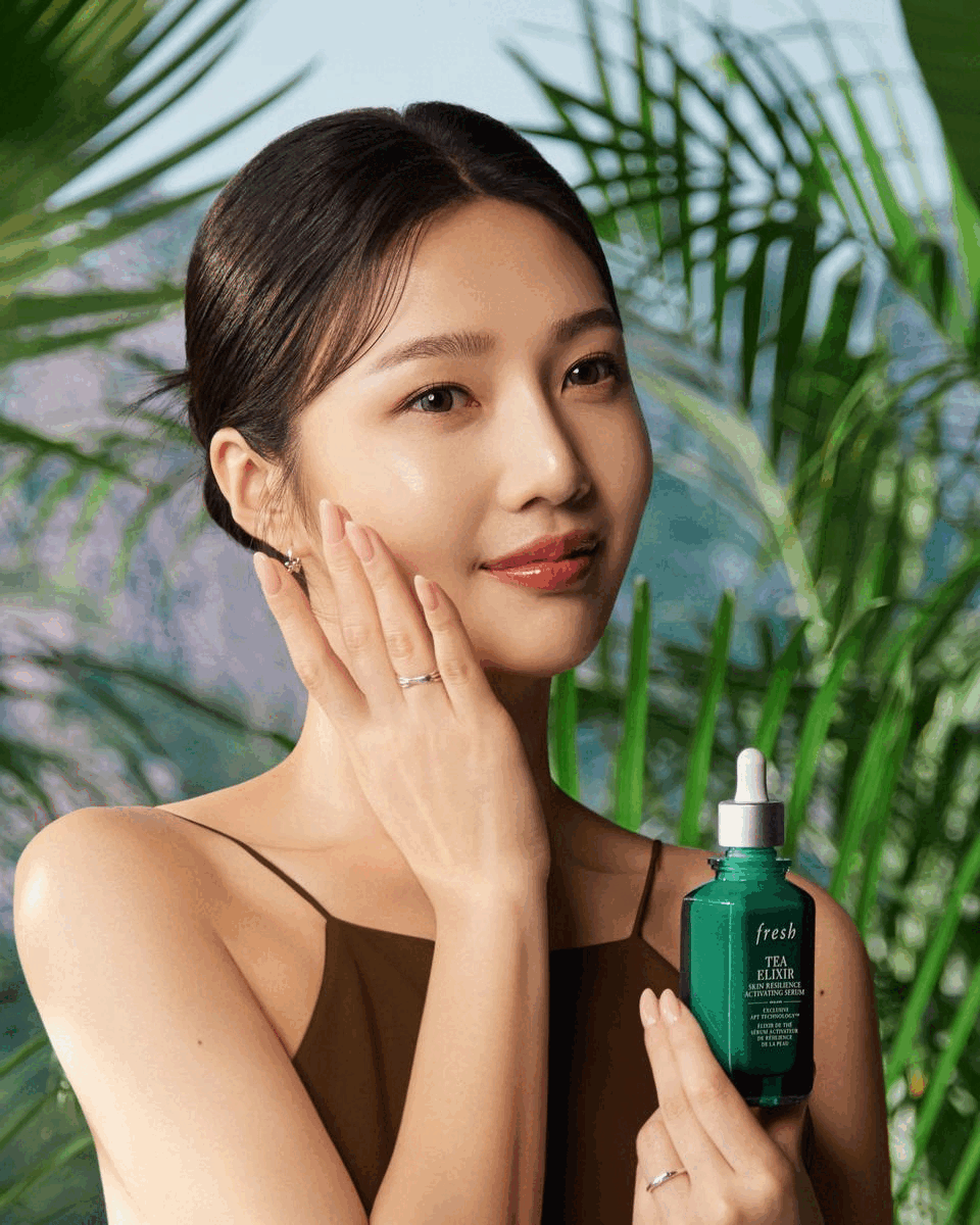 韓國女團 Red Velvet 成員 Joy 親身試用 Fresh 熱賣火山茶激活精華 你猜到她的最愛護膚品有哪些嗎？