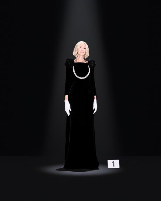 Balenciaga Showcases An Eerie Elegance For Couture Week AW23