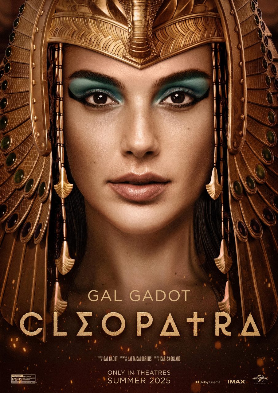 Gal Gadot演繹新一代埃及妖后！最新電影海報釋出，定於2025年夏天上映？