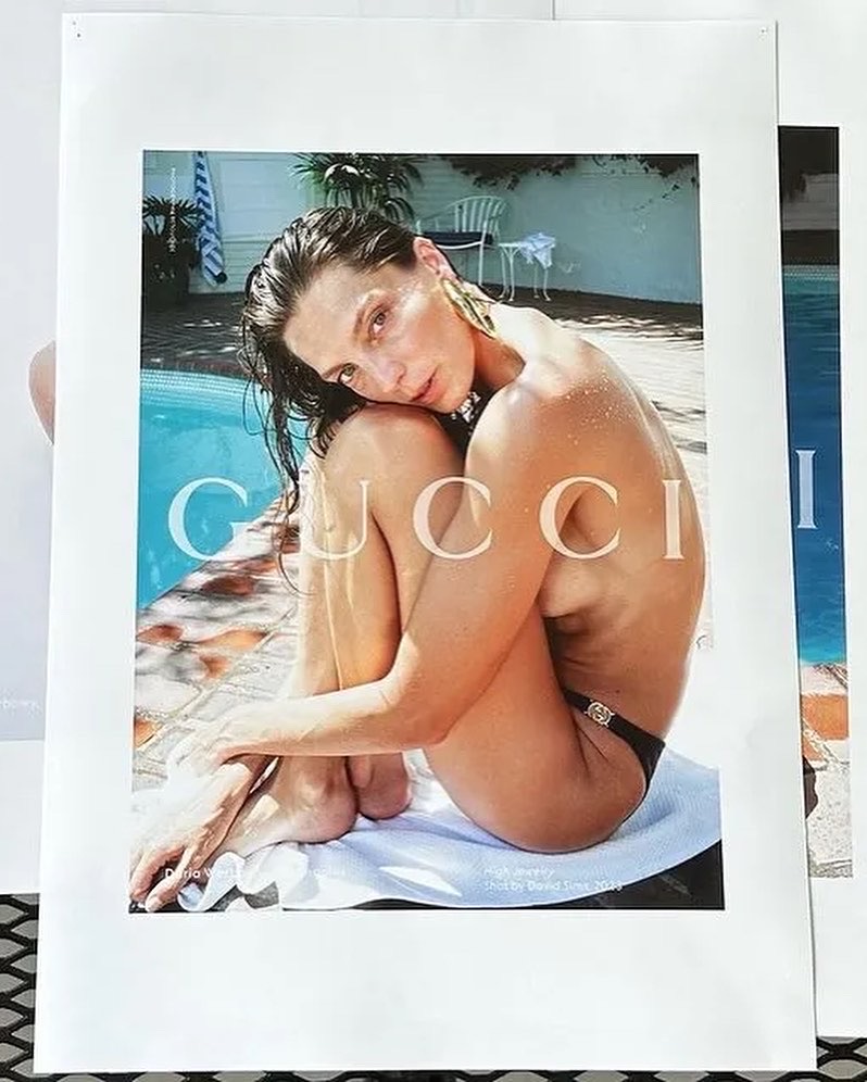 Daria Werbowy 回歸時裝界是為了新任 Gucci 創意總監 Sabato de Sarno？！原來20年前兩人一起入行