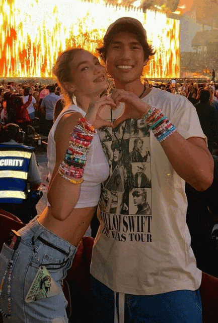 Taylor Swift 演唱會的「友誼手鍊」傳統!Gigi Hadid、Selena Gomez、Sydney Sweeney、劉思慕都出席了《The Eras Tour》巡迴演唱會!