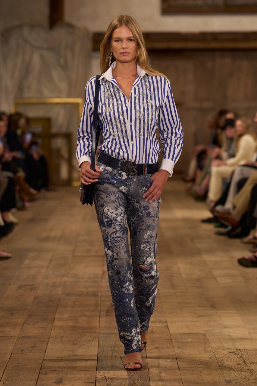 Ralph Lauren 重回紐約舉行時裝騷，以美式風情的設計演繹優雅奢華魅力｜Spring / Summer 2024
