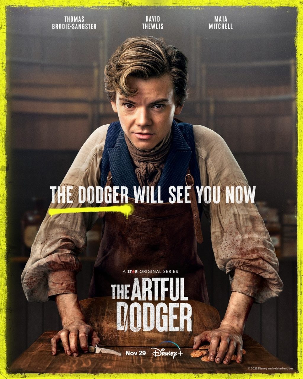 《扒手道奇》即將在 Disney+ 上架！由《后翼棄兵》Thomas Brodie-Sangster 飾演主角「道奇」，一人分身二角演繹外科醫生與盜賊兩種身分！