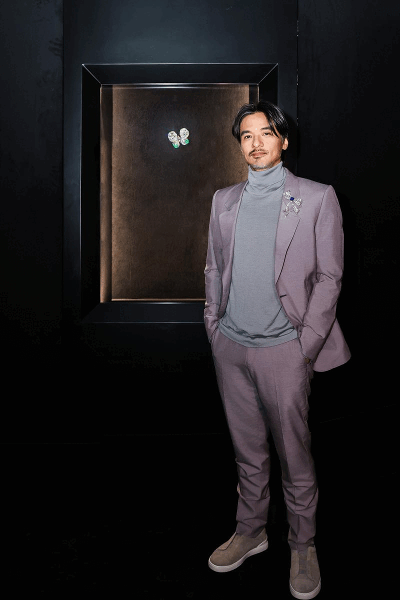 馮德倫與一眾時尚名人現身 Cindy Chao 作品展 見證第十件年度蝴蝶的誕生