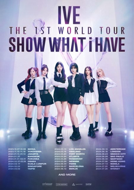 IVE明年來港開演唱會！一文看盡韓國大勢女團IVE《SHOW WHAT I HAVE》世界巡迴演唱會開騷時間與相關資訊！