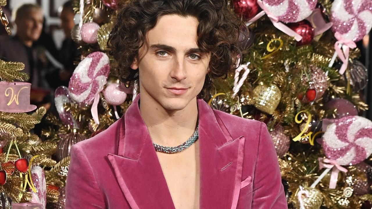 甜茶 Timothée Chalamet 與 Cartier 聯手合作設計以糖果為靈感的Wonka項鍊，直呼：「這太瘋狂了，對吧？」
