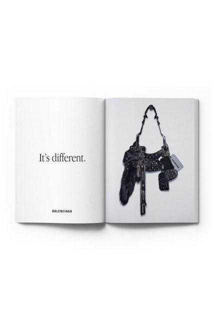 走文藝風?Balenciaga以書籍形式推出「It’s Different」2023秋冬系列廣告
