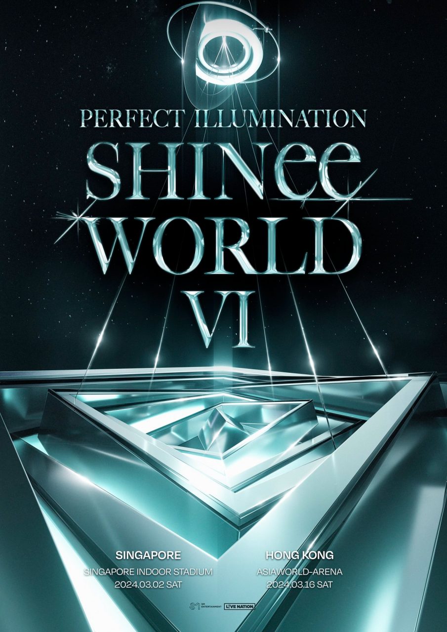 韓國男子組合SHINee將在新加坡、香港舉行《Perfect Illuminations》亞洲巡演，最新海報發布！