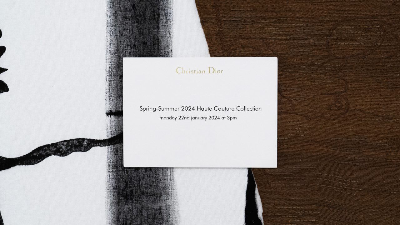 現場直播：Dior｜Spring/Summer 2024 Haute Couture