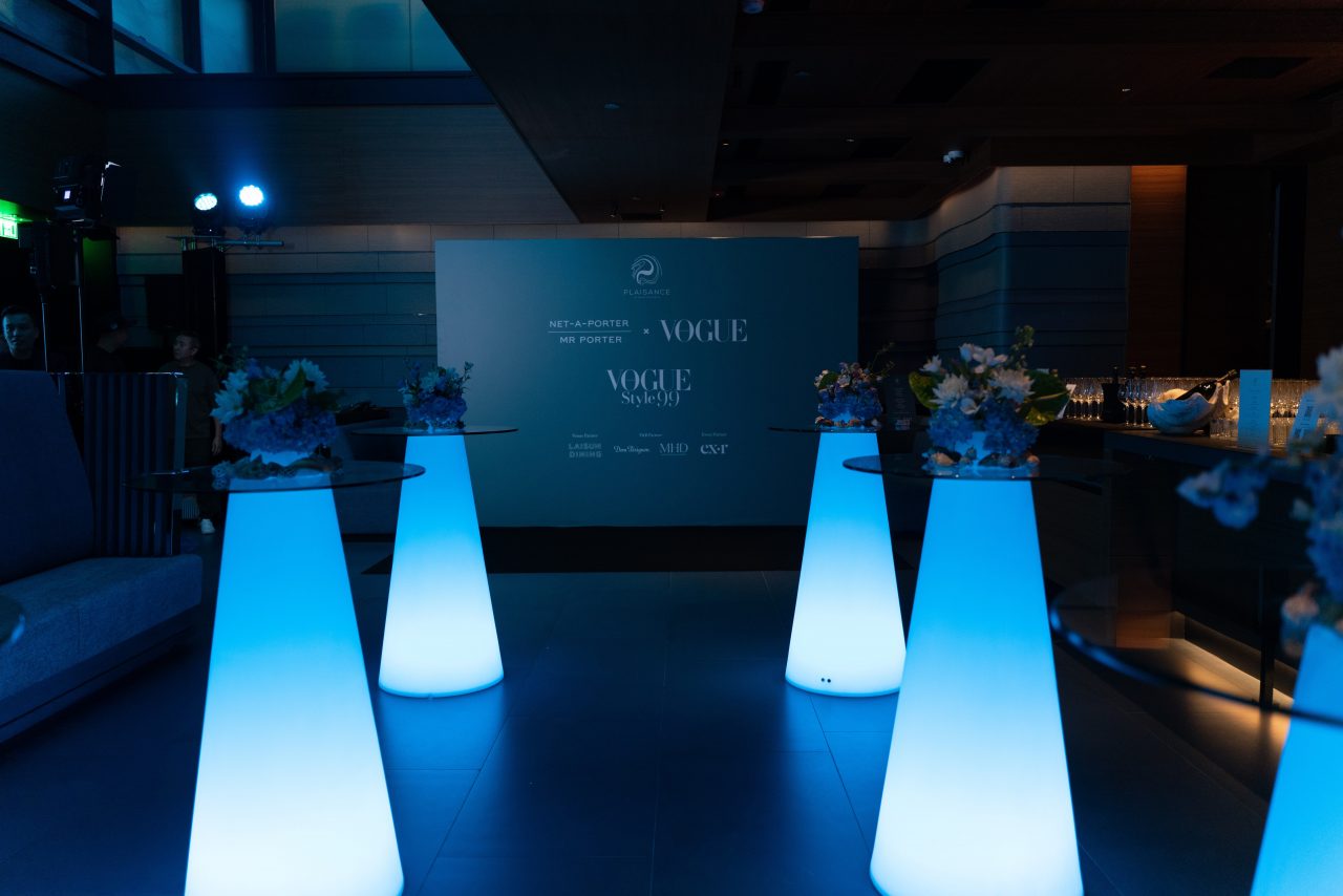 《Vogue》Hong Kong 與 NET-A-PORTER、MR PORTER 於海洋主題西餐廳 Plaisance HK 聯合呈獻 VOGUE STYLE99 時尚之夜！