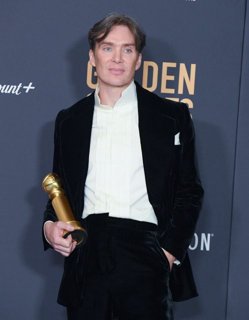 恭喜《奧本海默》Cillian Murphy首奪金球獎影帝!一起了解關於他的二三事