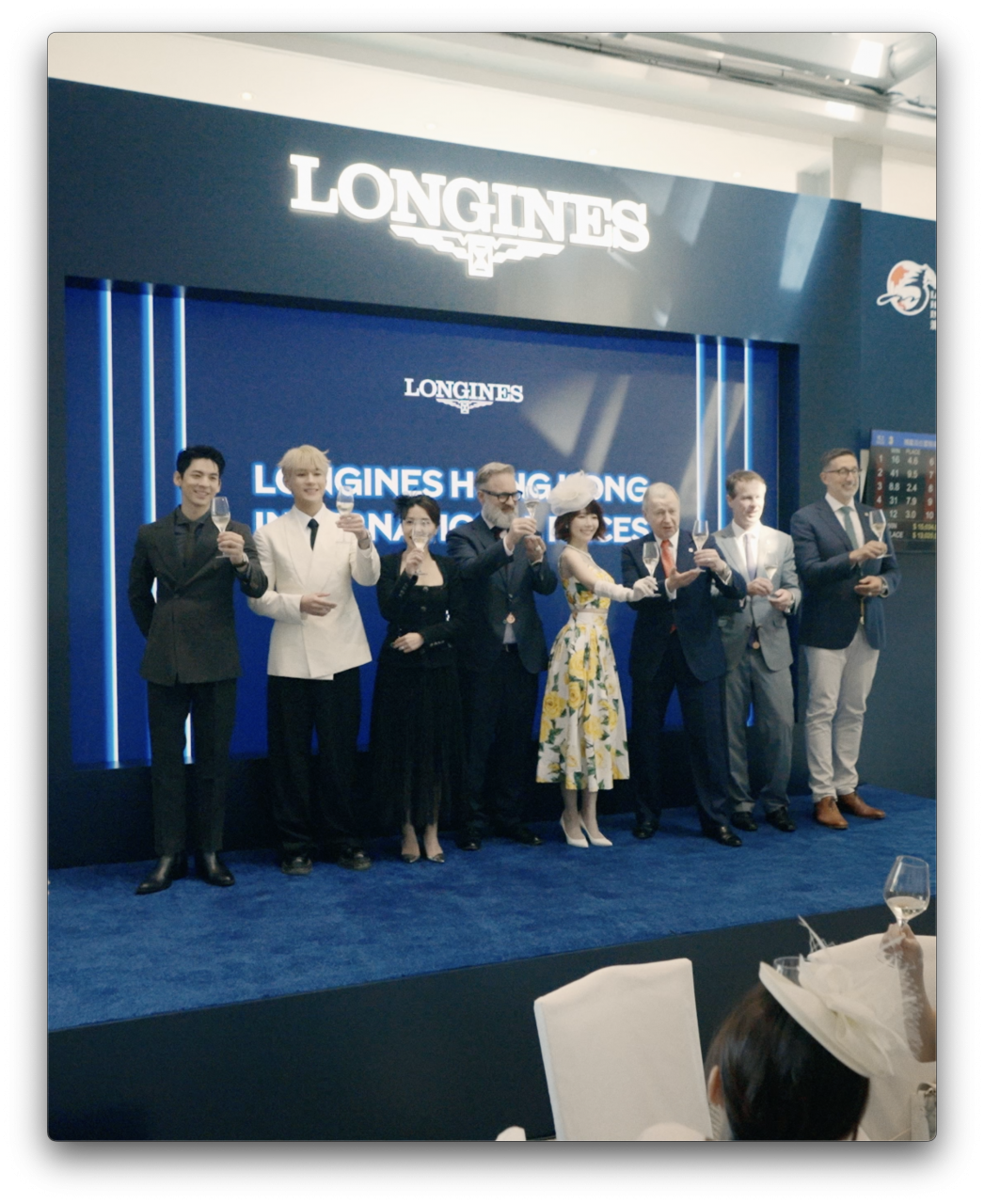 #VogueLive 與 Longines 翱翔位於沙田馬場隆重舉行的盛事——浪琴香港國際賽事。