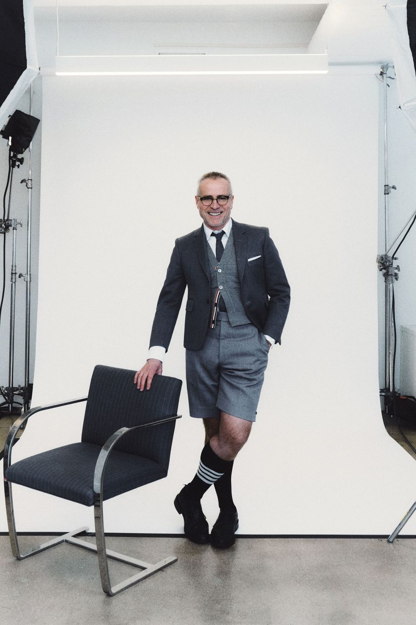 專訪設計師Thom Browne，從一名會計專業學生到代表美國時尚文化的符號