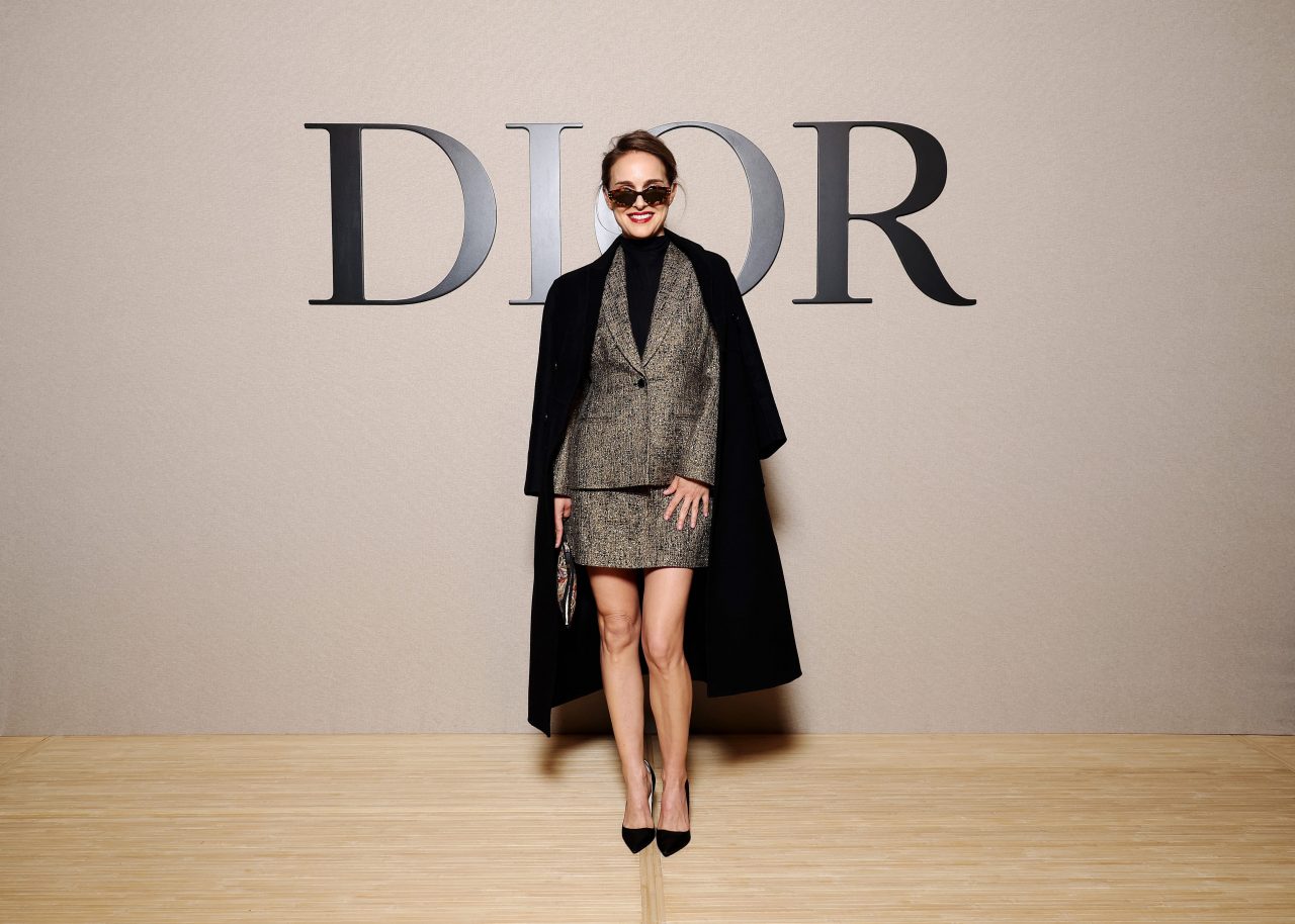 PARIS, FRANCE - FEBRUARY 27: Natalie Portman attends the Christian Dior Womenswear Fall/Winter 2024-2025 show as part of Paris Fashion Week on February 27, 2024 in Paris, France. (Photo by Pascal Le Segretain/Getty Images for Christian Dior)