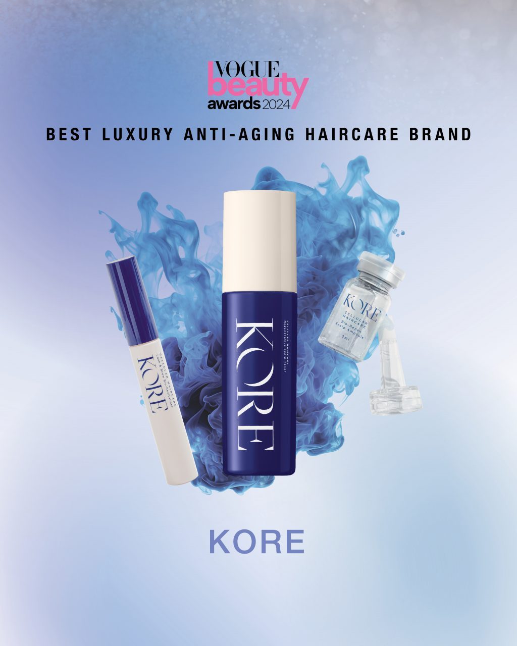 KORE Crowned Best Luxury Anti-Aging Haircare Brand At Vogue Hong Kong 2024 Beauty Awards