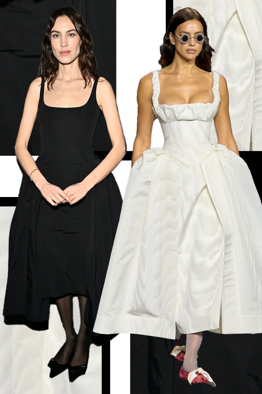 當極簡主義遇上「牛奶女工」？2024 春夏大熱的 4 個復古連身裙造型